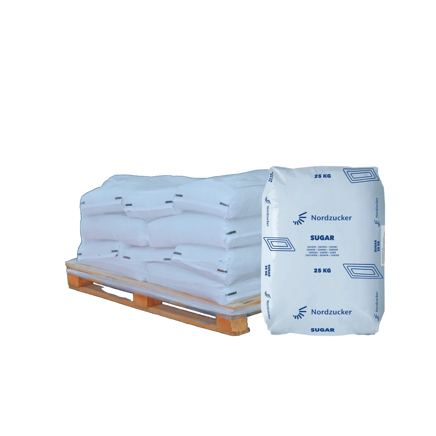 paleta cukier 500 Cukier biały w worku foliowym (paleta 500 kg) - obrazek 1