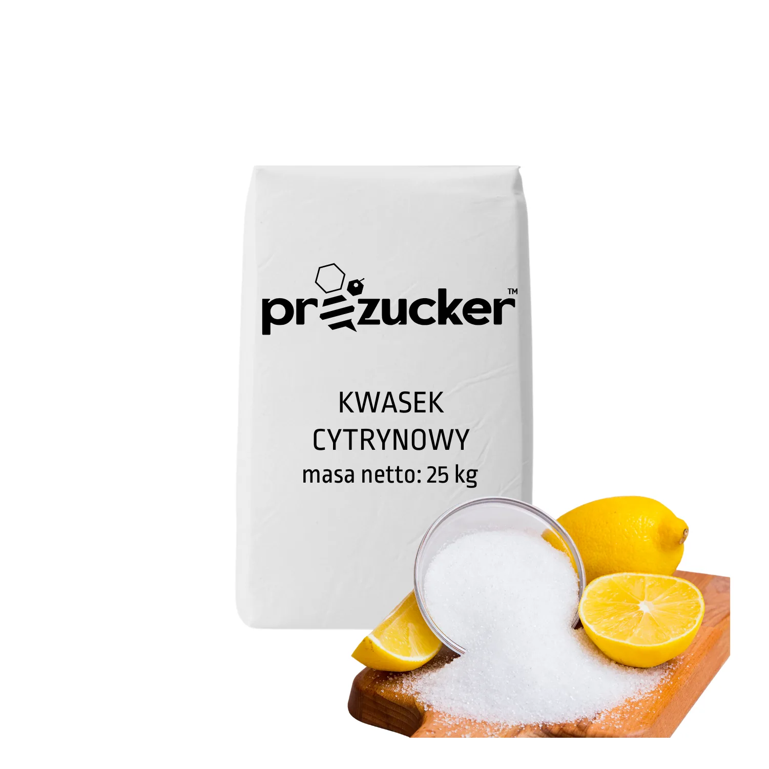 Kwasek cytrynowy (worek 25kg) - obrazek 1