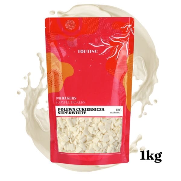 Polewa cukiernicza Superwhite biała Steensma 1kg