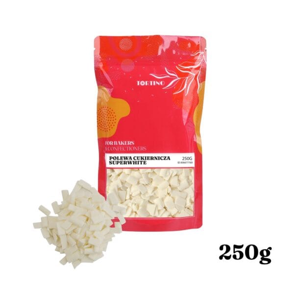 Polewa cukiernicza Superwhite biała Steensma 250g
