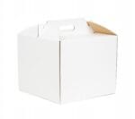 Pudełko na tort 24x24x25 z rączką - obrazek 2