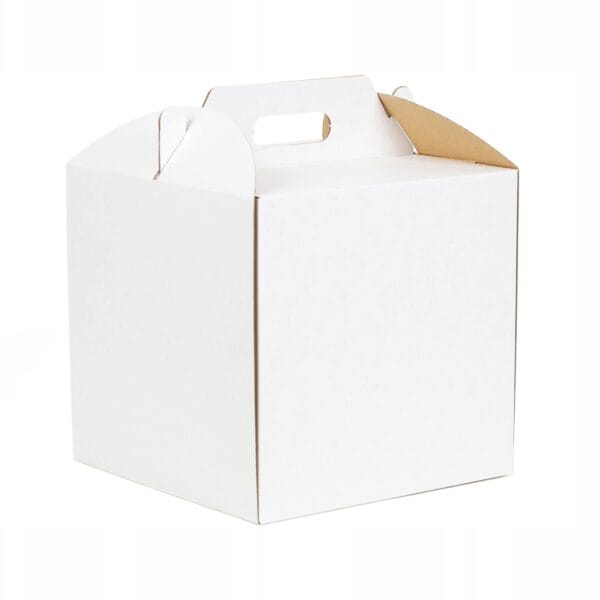 5 szt 24x24x25 Pudełko na tort z rączką