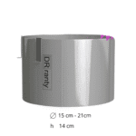 Rant okrągły do biszkoptów h14 ,   15-21 cm Dorosiowe Ranty bez podziałki