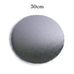 30 cm podkład pod tort srebrny 1,2 cm