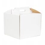 Pudełko na tort 32x32x25 z rączką
