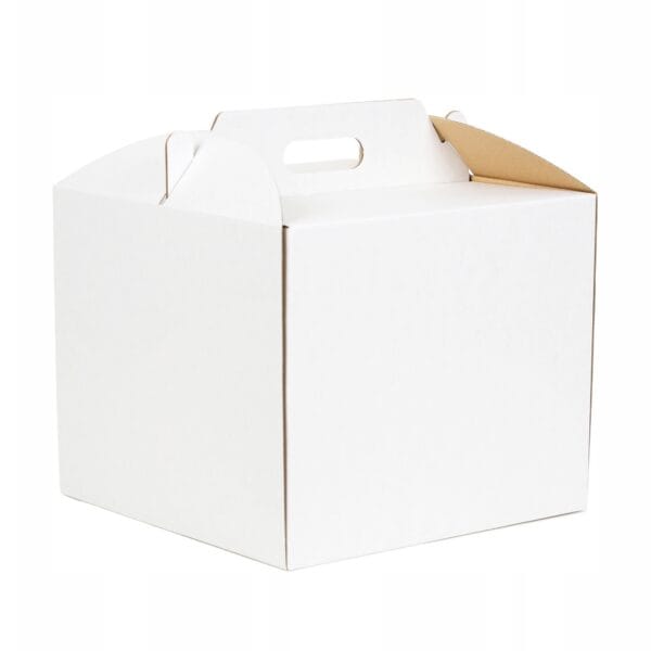 Pudełko na tort 32x32x25 z rączką