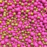 Królewski Mix - Różowo-Złote Kuleczki, posypka 50g