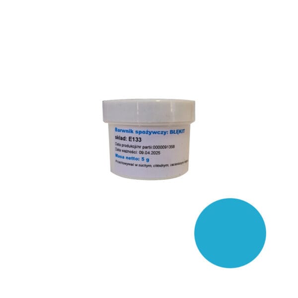 Błękitny barwnik w proszku spożywczy 5g Funky Color