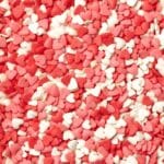 Słodki Mix Serduszek - Białe, Różowe i Czerwone Serduszka Posypka 50g