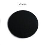 Podkład pod tort czarny 28 cm 1,2 cm