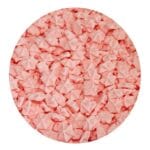 Posypka beziki  różowe gwiazdki 50g