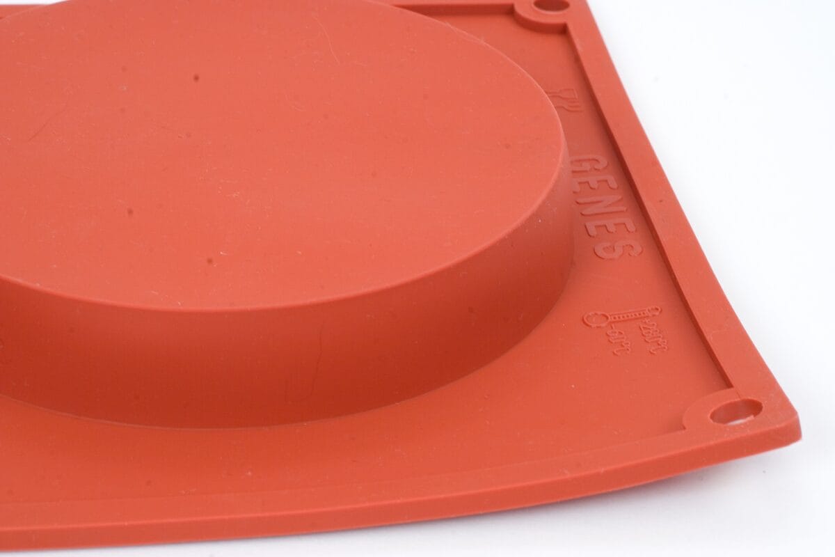 Forma silikonowa do żelki fi 13 cm, h 2 cm 2 gniazda, F-07/1 Genes - obrazek 5