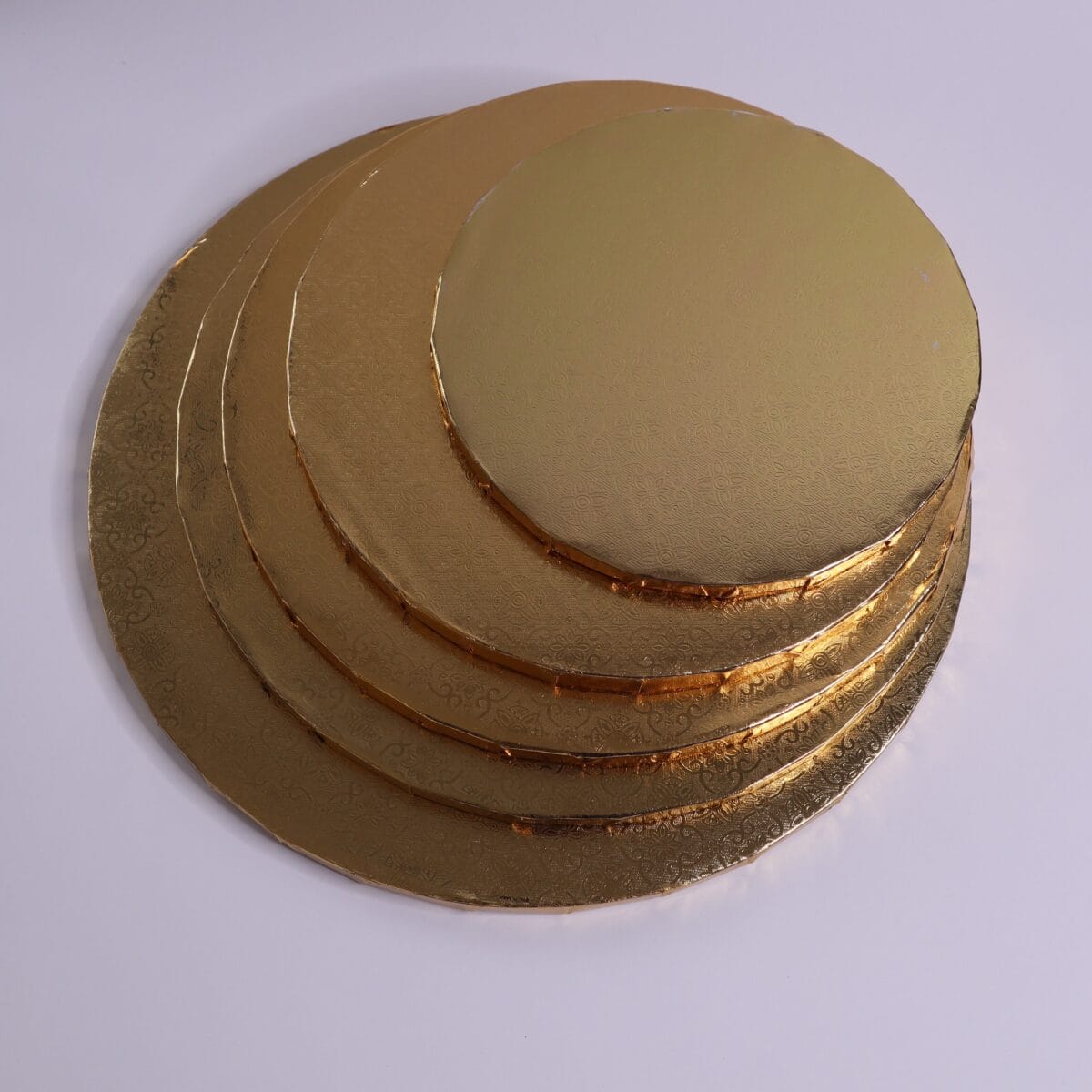 34 cm podkład pod tort złoty 1,2 cm - obrazek 3