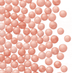 Perełki miękkie brzoskwiniowe 4mm 50g