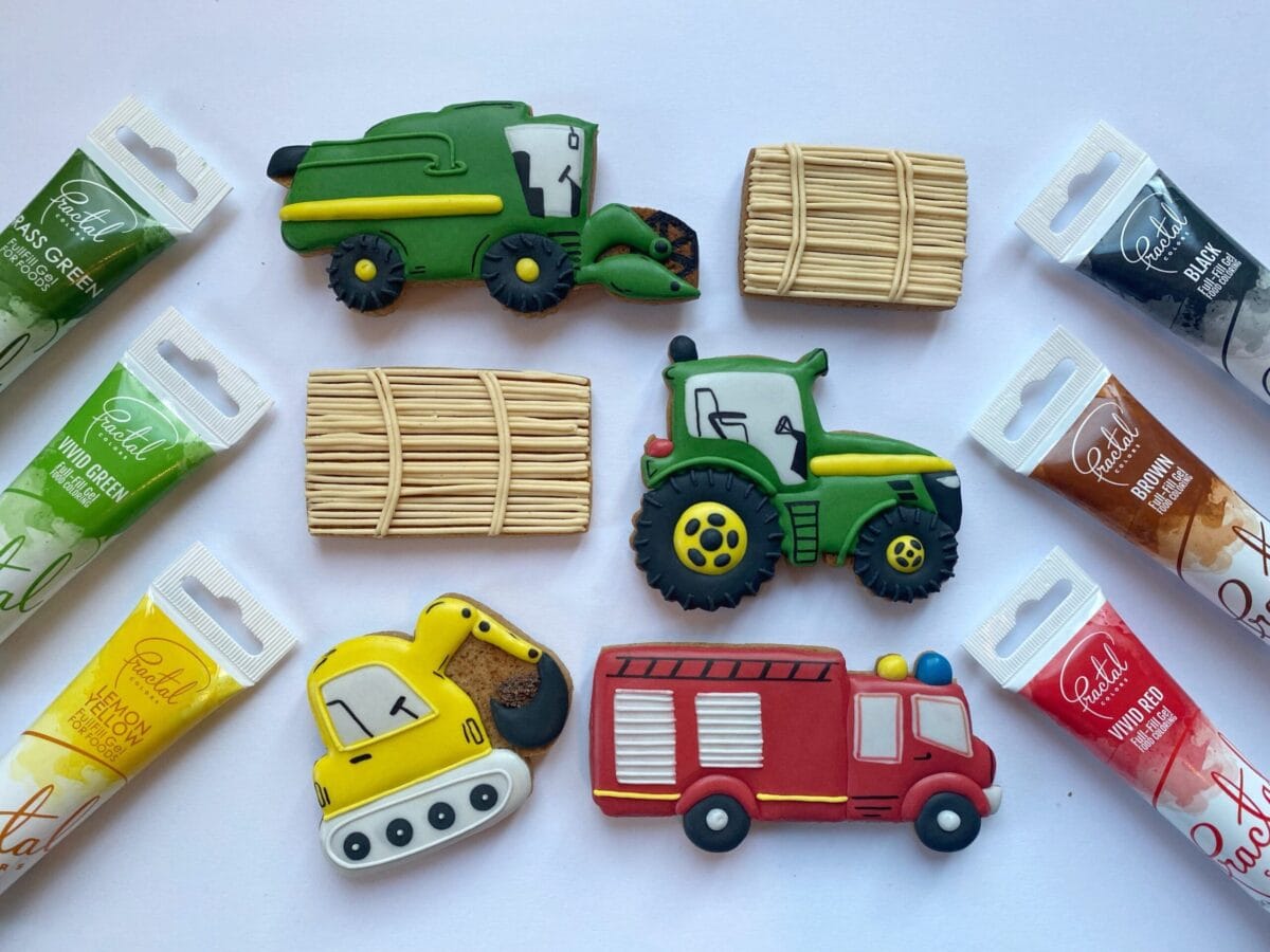 Ciemny zielony barwnik spożywczy Fractal 30g - obrazek 2