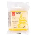 Żółta masa cukrowa Modecor, lukier plastyczny 250g