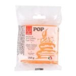 Pomarańczowa masa cukrowa Modecor, lukier plastyczny 250g