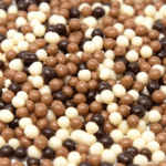 Perełki Kuleczki Ryżowe w czekoladzie Mix Posypka  100g