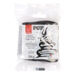 Czarna masa cukrowa Modecor, lukier plastyczny 250g