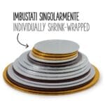 28 Podkład pod tort Decora srebrny 3mm - obrazek 3