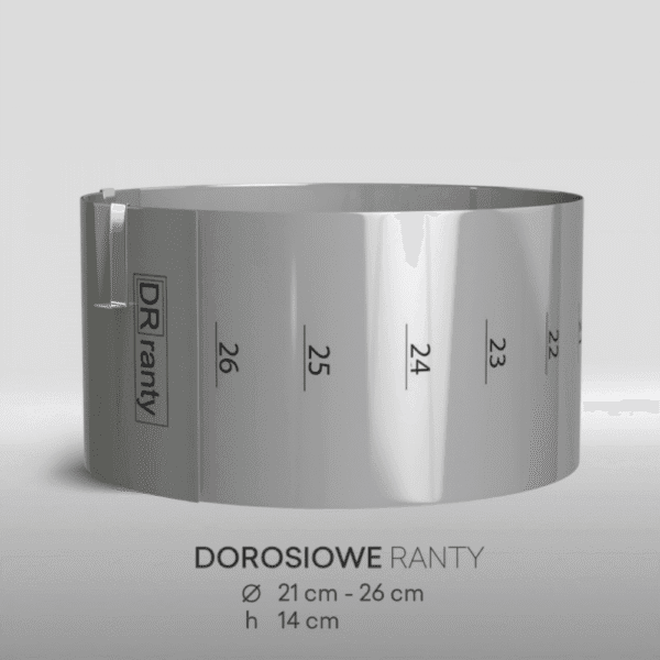 Rant okrągły h14 ,   21-26 cm Dorosiowe Ranty