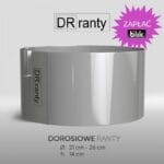 Rant h14 ,   21-26 cm DR ranty bez podziałki