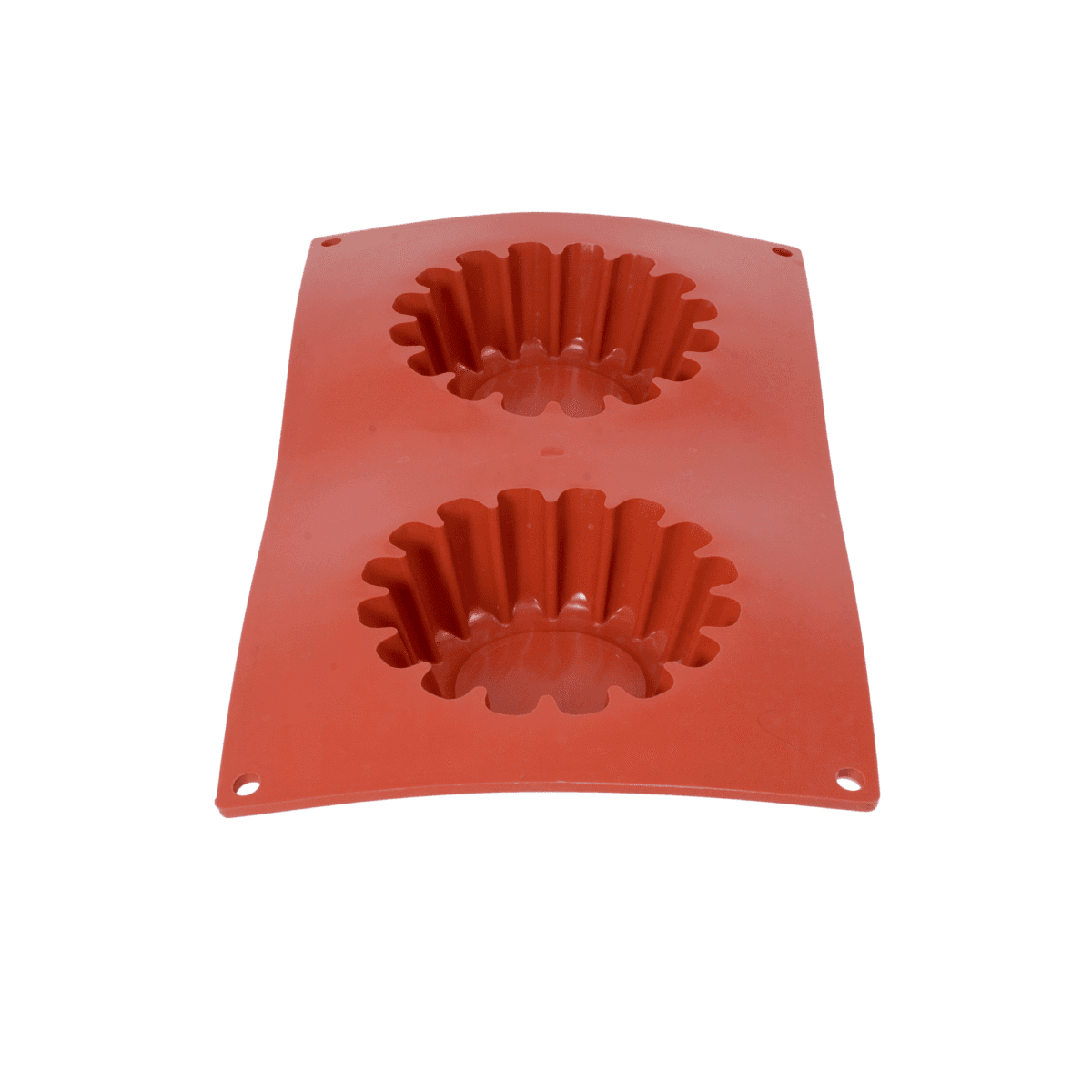 Forma silikonowa babka mała, 2 gniazda fi 11,6 cm h 4,2 cm F-18 Genes - obrazek 3