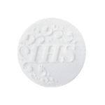 Dekoracja cukrowa na komunię tabliczka hostia biała