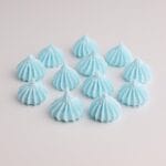 Beziki niebieskie, mini bezy 12 szt