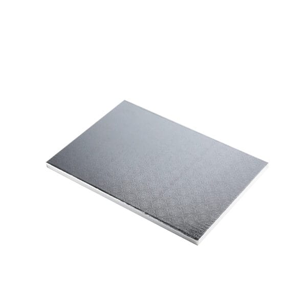 25x35 cm Podkład pod tort srebrny prostokątny
