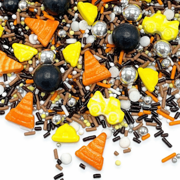 Posypka budowa "Build like a pro" Happy Sprinkles 50g