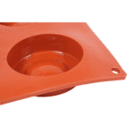 Forma silikonowa pół-oponki fi 65 mm, h 20 mm 6 gniazd F-29 Genes - obrazek 5