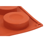 Forma silikonowa pół-oponki fi 65 mm, h 20 mm 6 gniazd F-29 Genes - obrazek 4