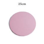 25 cm Podkład pod tort pastelowy róż, 1,2 cm