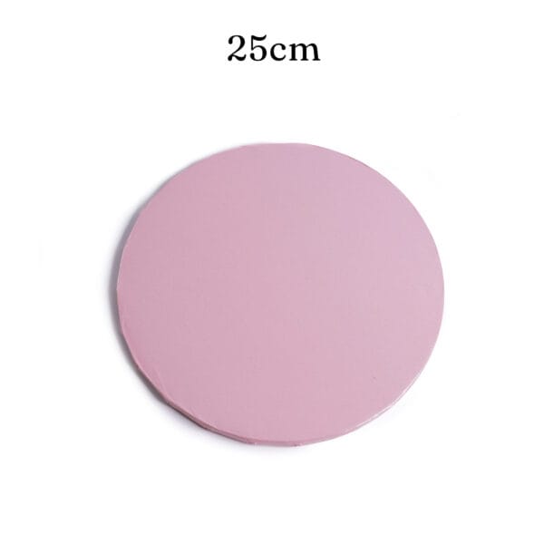 25 cm Podkład pod tort pastelowy róż, 1,2 cm