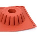 Forma silikonowa do babki z kominem 2 gniazda fi 11,6 cm h 4,2 cm F-17 Genes - obrazek 3