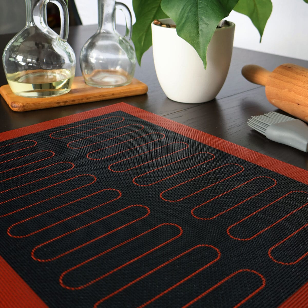 Mata perforowana do pieczenia eklerów 40x30cm Tortino - obrazek 3