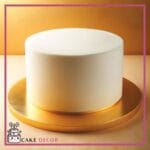 Podkład styrodurowy 34cm ZŁOTY z oklejonym bokiem - obrazek 3