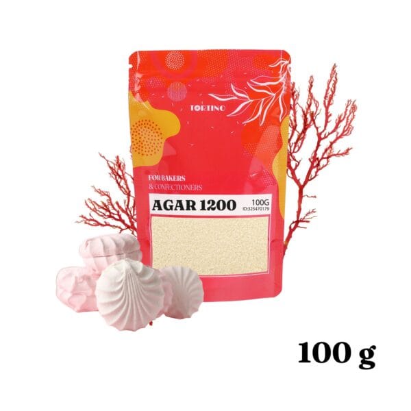 Agar Agar 1200 - naturalny zagęstnik z alg 100g