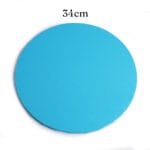 34 cm niebieski podkład pod tort, 1,2 cm