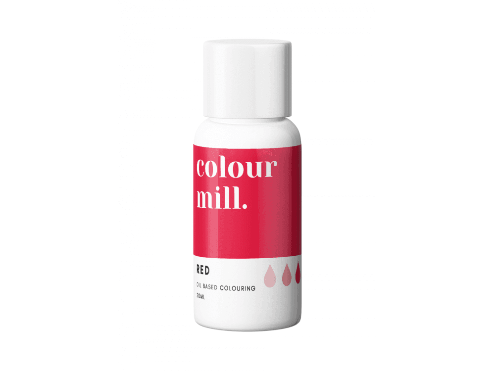 6174.png Barwnik Colour Mill Czerwony Red 20ml - obrazek 1