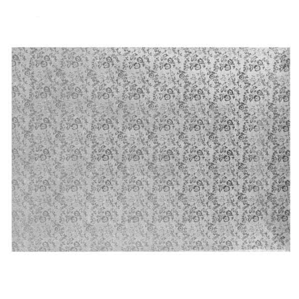 30x40 srebrny prostokątny podkład  Modecor