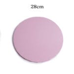 28 cm pastelowy róż podkład pod tort 1,2 cm