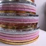 34 cm podkład pod tort różowy 1,2 cm - obrazek 5