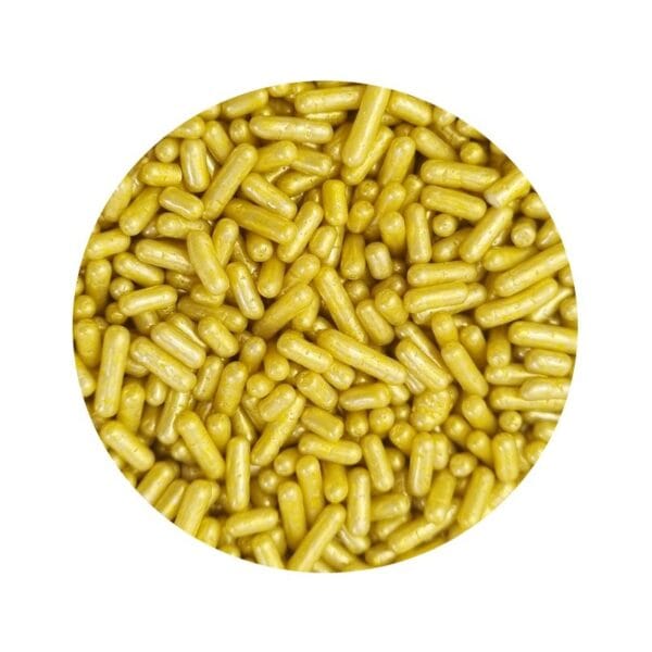 Posypka cukrowa Pałeczki złote  50 g