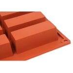 Forma silikonowa prostokąty 8x3x3 cm 9 gniazd F-20 Genes - obrazek 2