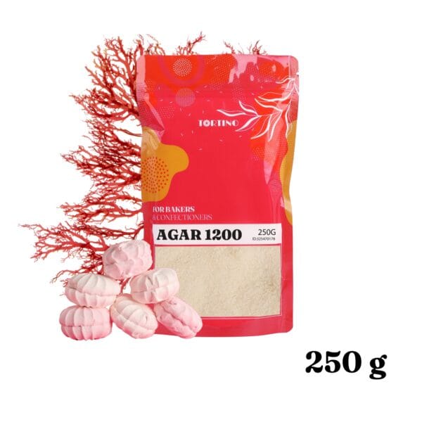 Agar Agar 1200 - naturalny zagęstnik z alg 250g