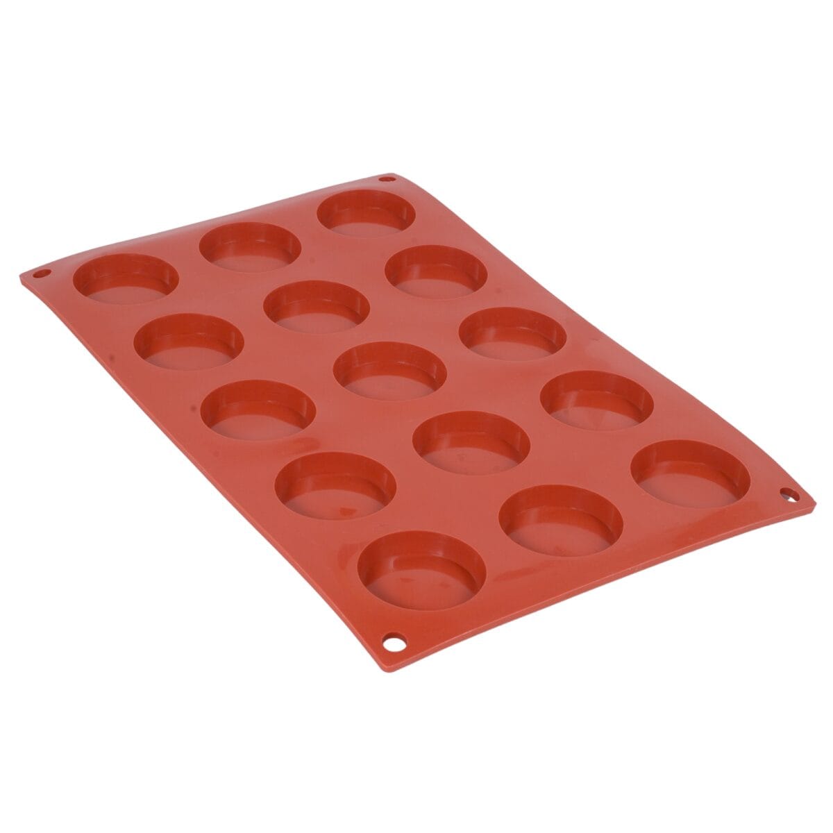 Forma siikonowa koła fi 4,2 cm, h 0,8 cm 15 gniazd F-01 Genes - obrazek 2