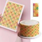 Wielkanocne jajka tapeta cukiernicza, wydruk jadalny papier cukrowy