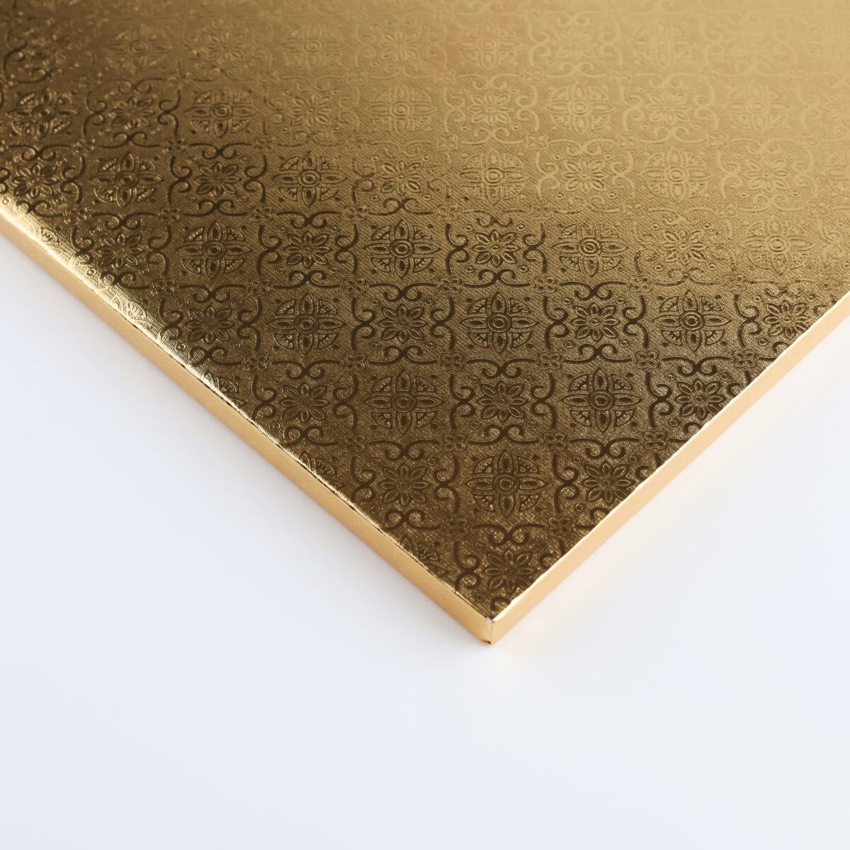 25x35 cm Podkład pod tort złoty prostokątny - obrazek 2